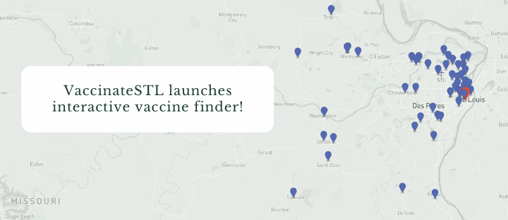 VaccinateSTL launches interactive vaccine finder!