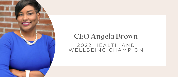 Angela Brown named 2022 Health and Wellbeing Champion
